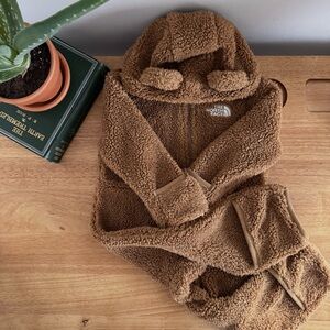 The North Face Baby Campshire One-Piece Bear Fleece 6–12M Brown